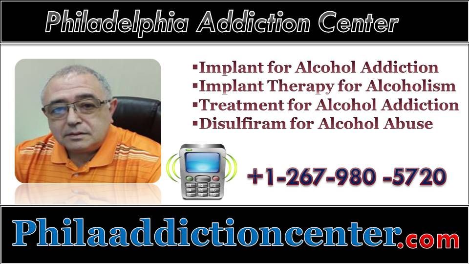 Implant therapy alcohol addiction