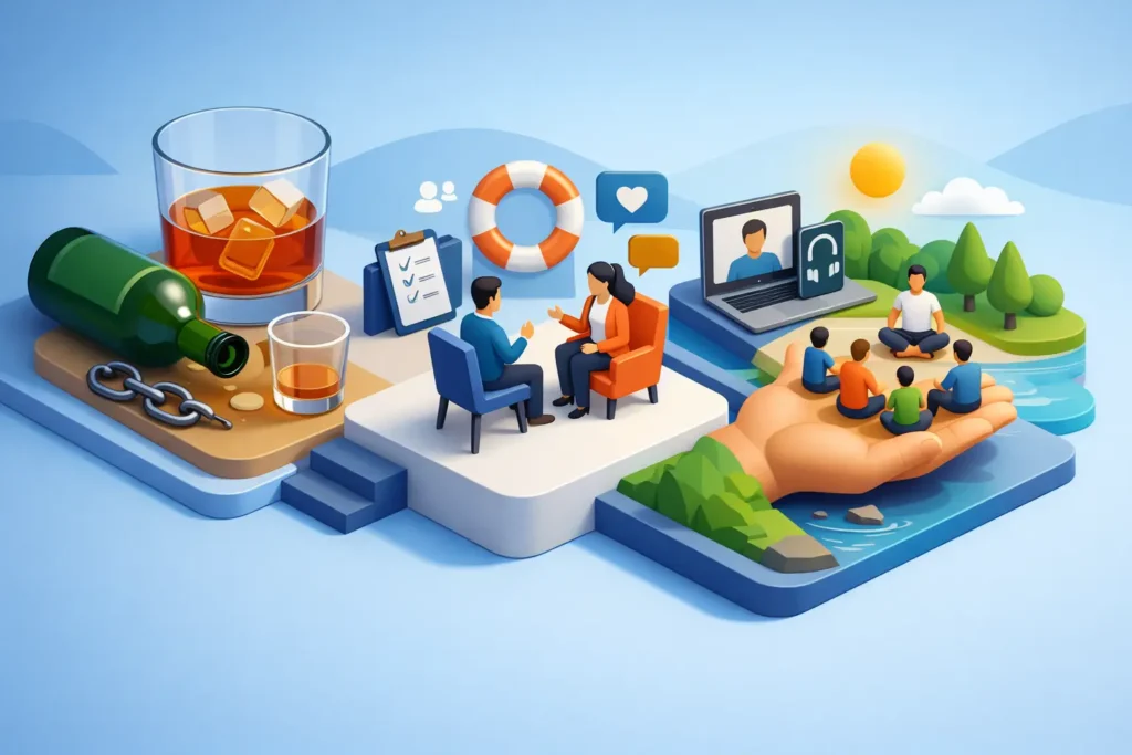 Alcohol Addiction Treatment Free Options