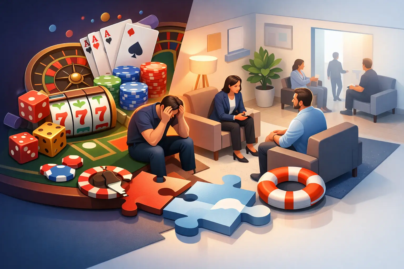 How a Gambling Addiction Treatment Clinic Helps