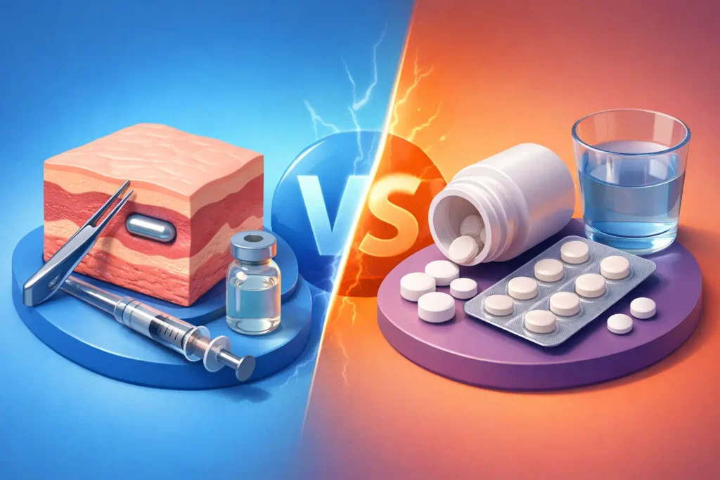 Esperal Implant vs Antabuse Pills: Key Differences