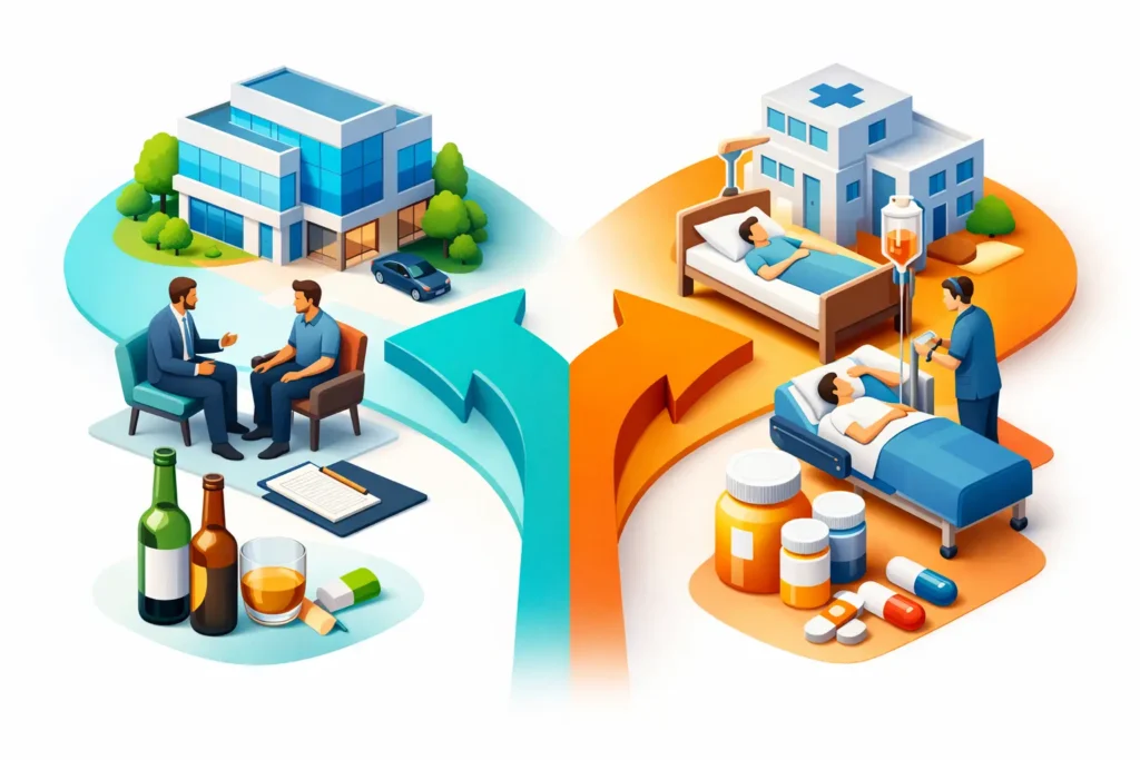 Outpatient Alcohol Care Versus Detox - Which Fits?
