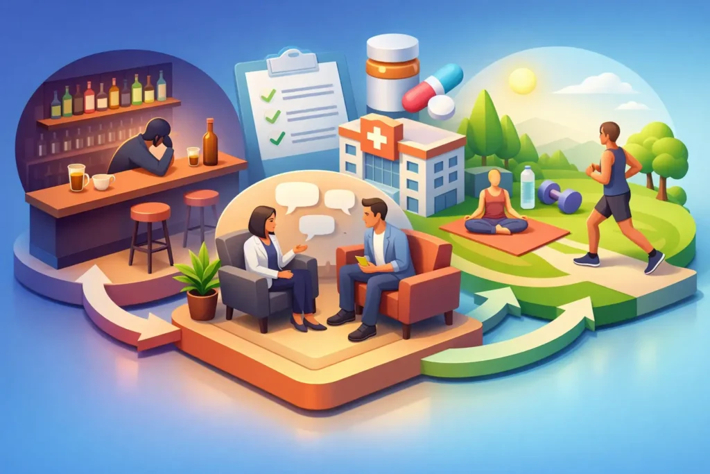 Alcohol Treatment Options That Fit Real Life